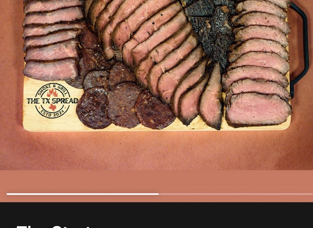 The Tx Spread smoked meat board